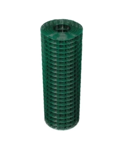 RETE METALLICA ONDULATA CON RIVESTIMENTO PLASTIFICATO IN PVC - 120 CM x 25 METRI